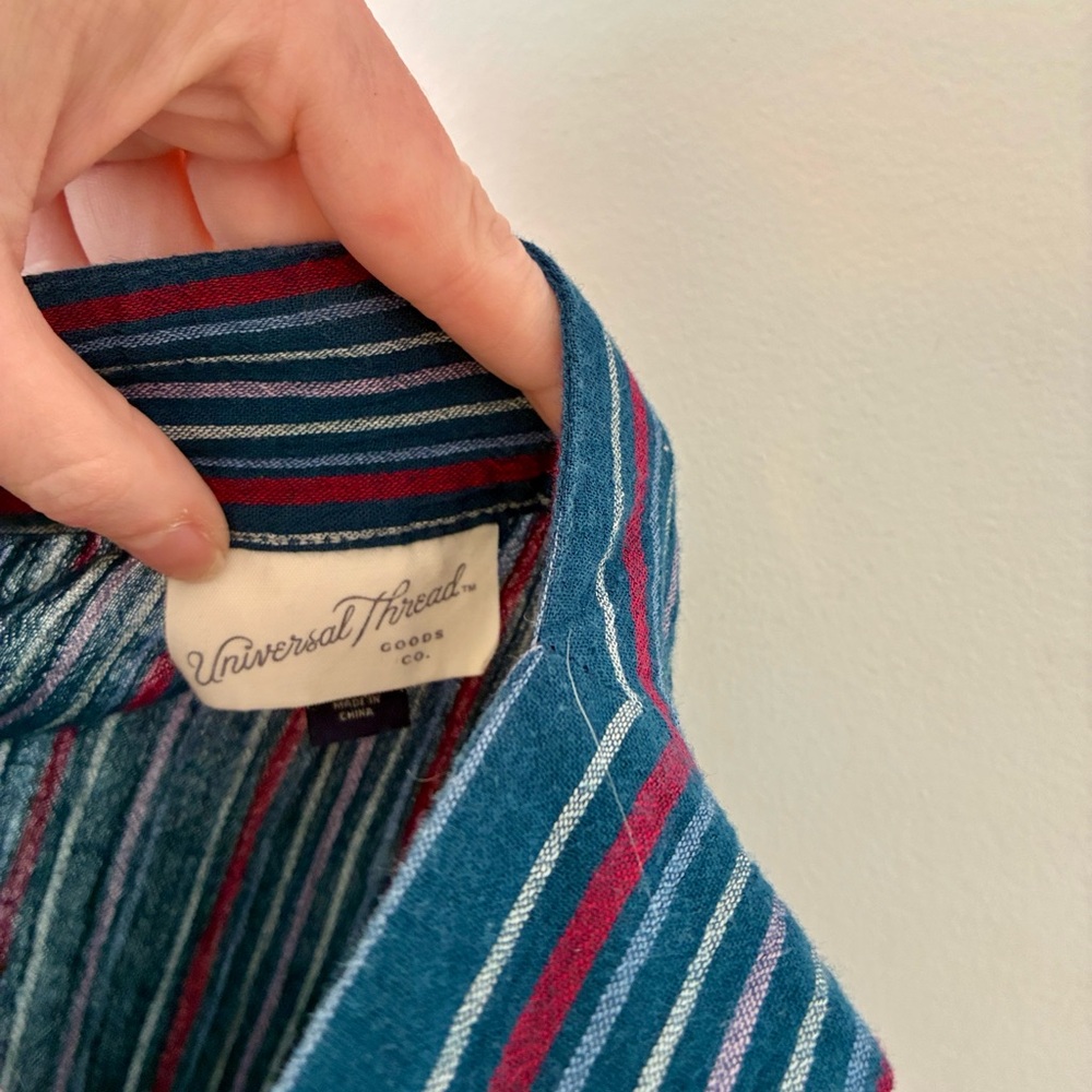 Universal Thread Multicolor Striped Top - image 6